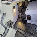 []马扎克QTN200/1000车铣复合八寸中通卡盘12工位刀架带.